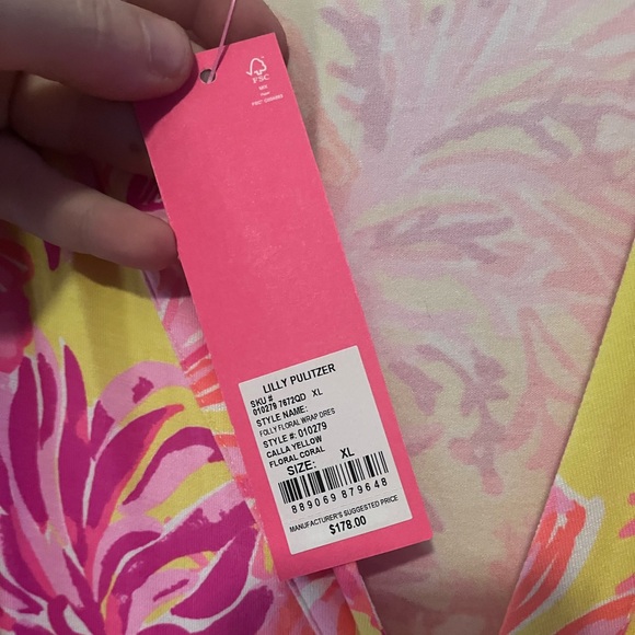 Lilly Pulitzer wrap dress - Picture 2 of 3